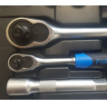 Маленькое фото товара - Набор инструментов 94+6пр.1/4",1/2"(6гр.)+(головка-бита1/4":T40;биты 5/16":М5,6,8,10,12,14;головка 1/2"8мм;ключиГ-обр.:4,5,6мм,T20H,T25H) F-4941-5 PREMIUM. Вариант №6