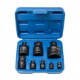 Маленькое фото товара - Набор адаптеров ударных,8пр(1/4(F)x3/8"(M),3/8(F)x1/4"(M),3/8(F)x1/2"(M),1/2(F)x3/8"(M),1/2(F)x3/4"(M),3/4(F)x1/2"(M),3/4(F)x1"(M),1(F)x3/4"(M)в кейсе FK-4089MPB. Вариант №1
