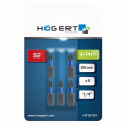 Маленькое фото товара - HOEGERT Биты ударные PH1, 25 мм, сталь S2, 5 шт. HT1S121. Вариант №2