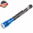 Маленькое фото товара - HOEGERT Гибкий телескопический магнитный захват со светодиодным фонариком HT4R507. Вариант №1
