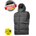 Маленькое фото товара - BORGER Жилет утепленный с капюшоном черный 2XL (56) HT5K920-2XL. Вариант №1
