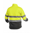 Маленькое фото товара - EXTER Куртка сигнальная SOFTSHELL желтая XL (54) HT5K335-XL. Вариант №2