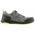 Маленькое фото товара - HOEGERT KEMINITZ Полуботинки рабочие LACE SYSTEM S1PS SR FO серый меланж/зеленый 46 HT5K578-46. Вариант №2