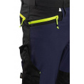 Маленькое фото товара - HOEGERT PLUM Брюки рабочие 4-way stretch темно-синие XL (54) HT5K813-XL. Вариант №7
