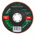 Маленькое фото товара - ROCKFORCE Круг лепестковый керамический торцевой RF-FD540Q. Вариант №1