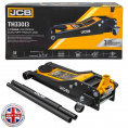 Маленькое фото товара - JCB Домкрат подкатной гидравлический 3т (h min 75мм, h max 505мм) JCB-TH33013. Вариант №1