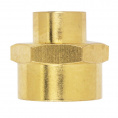Маленькое фото товара - Соединитель резьбовой внутр. резьба 1/2" x 1/4" F-FF08/04. Вариант №2