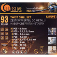 Маленькое фото товара - FORSTIME Сверла по металлу, набор 93пр. FT-924U93. Вариант №6