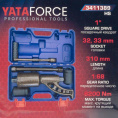 Маленькое фото товара - YATAFORCE Гайковерт ручной с редуктором 1" (Головки-32мм и 33мм, длина-310мм, передаточное число 1:68, 6200 Н/м) YF-3411389 HS. Вариант №5