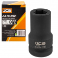 Маленькое фото товара - JCB Головка ударная глубокая 1", 24мм (6гр.) JCB-48510024. Вариант №1