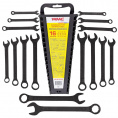 Маленькое фото товара - WMC TOOLS Набор ключей комбинированных 16пр. WMC-5161MP Black. Вариант №2