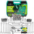 Маленькое фото товара - Набор инструментов 82пр. 1/4", 1/2" FORSandTUNE-4821-5. Вариант №1