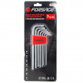 Маленькое фото товара - FORSAGE Набор ключей TORX Г-образных длинных, 7пр.(Т10,Т15,Т20,Т25,Т27,Т30,Т40) в пластиковом держателе F-5071L. Вариант №2