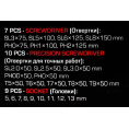 Маленькое фото товара - Отвертки в комплекте с битами, набор 44пр. F-7044B. Вариант №5