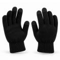 Маленькое фото товара - FORSAGE Шапка 20х22см (цвет: черный)+перчатки F-222 Black. Вариант №2