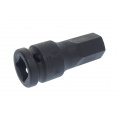 Маленькое фото товара - Головка торцевая ударная HEX 1/2" H-17, диаметр 25, длина 60мм  JTC /1 JTC-446117. Вариант №2