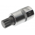 Маленькое фото товара - Бита-головка SPLINE 1/2" х М14, длина 55мм JTC, JTC-45714. Вариант №1