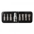Набор бит RIBE c битодержателем,8пр. 1/2"(L:30;M5,М6,М7,М8,М10,М12,M14) в ложементе RF-4089