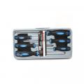 Набор отверток магнитных "Profi" S2, 6пр. (PH:1x75, 2x100, 3x150мм; SL 5.5х100, 6.5х150, 8х175мм)в лотке F-2068