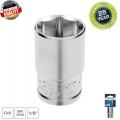 Торцевая головка шестигранная 1/2", 24 мм, сталь CrV, DIN 3124ЃЃ HT1A224