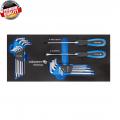 Набор отверток, ключи HEX и TORX 20 шт., ложемент EVA HT7G134