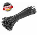 Нейлоновые стяжки 4,8 x 200 мм, 100 шт., черные HT2C710
