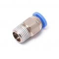 Фитинг для пластиковых трубок 8мм с наружной резьбой 1/8" F-SPC08-01