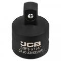 Адаптер-переходник ударный 3/8"(F) х 1/4"(M) JCB-80932MPB