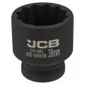 Головка ударная 3/4", 38мм (12гр.) JCB-46838