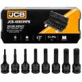 Набор головок-бит SPLINE ударных 8пр. 1/2" JCB-40811MPB