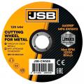 Круг отрезной по металлу 125х1,2х22,2мм JSB-CW505