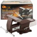 Тиски стальные поворотные с наковальней FT-6540806W