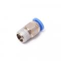 Фитинг для пластиковых трубок 8мм с наружной резьбой 1/4" SPC08-02