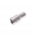 Головка торцевая 6-гранная 1/4" х 6мм, длина 25мм JTC /1/20/1000 JTC-22506
