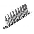 Набор насадок TORX 5-гранных 1/4" TS10H-TS50H 9шт JTC /1/10/60 JTC-3303
