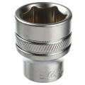Головка торцевая 18мм 3/8" 6-гранная L-30мм LG-32118 LIGE