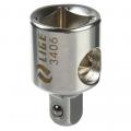 Адаптер 3/8"(F) х 1/4"(М) LG-3406 LIGE