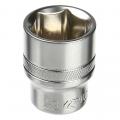 Головка торцевая 23мм 1/2" 6-гранная L-40мм LG-43123 LIGE