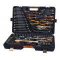 Набор инструмента 1/2"&1/4"&3/8" 6-гранный 144пр., в кейсе LG-S1144 LIGE