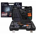 Набор инструмента 121 предм. "LION TOOLS" 1/4, 3/8, 1/2"DR,  LNB-121