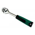 Трещотка 1/4" 24 зуба L-150мм, пласт. ручка LION TOOLS LT-1424