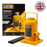 Домкрат бутылочный 32т с клапаном JCB-TH93204