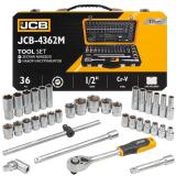 Набор инструментов 36пр. 1/2" 6pt JCB-4362M
