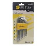 Набор ключей TORX ER-25107T: Г-образных T10-T40 7пр.