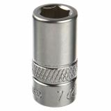Головка торцевая  7мм 1/4" 6-гранная L-25мм LG-22107 LIGE