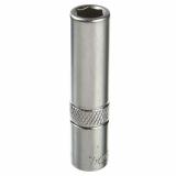 Головка торцевая  7мм 1/4" 6-гранная глубокая L-50мм LG-25107 LIGE