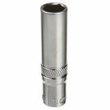 Головка торцевая  9мм 1/4" 6-гранная глубокая L-50мм LG-25109 LIGE
