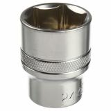 Головка торцевая 24мм 1/2" 6-гранная L-40мм LG-43124 LIGE