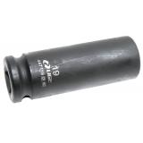 Головка торцевая 19мм 1/2" 6-гранная ударная глубокая L-78мм LG-447119 LIGE