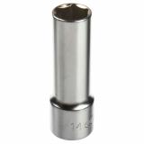 Головка свечная 14мм 1/2" 6-гранная L-65мм LG-47014 LIGE